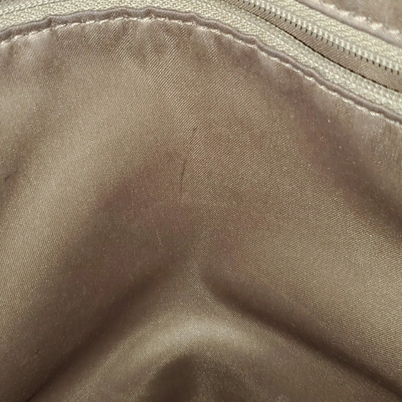 COACH Madison Signature Print Slim File Bag Crossbody Shoulder Bag Black\Tan - Picture 11 of 16